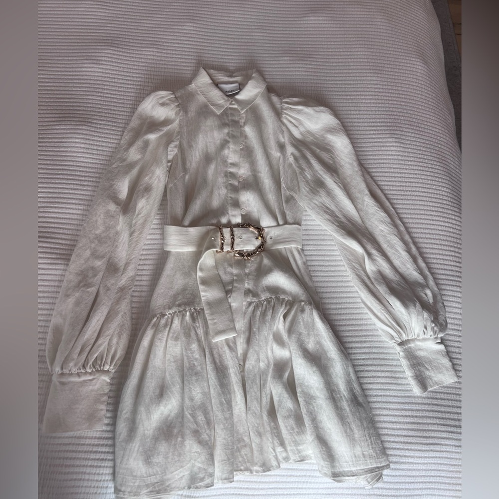 Acler White Dress- Size 4